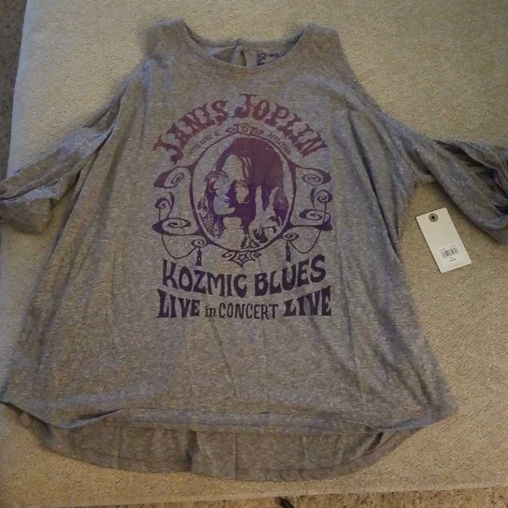 Lucky brand Janis Joplin tee shirt